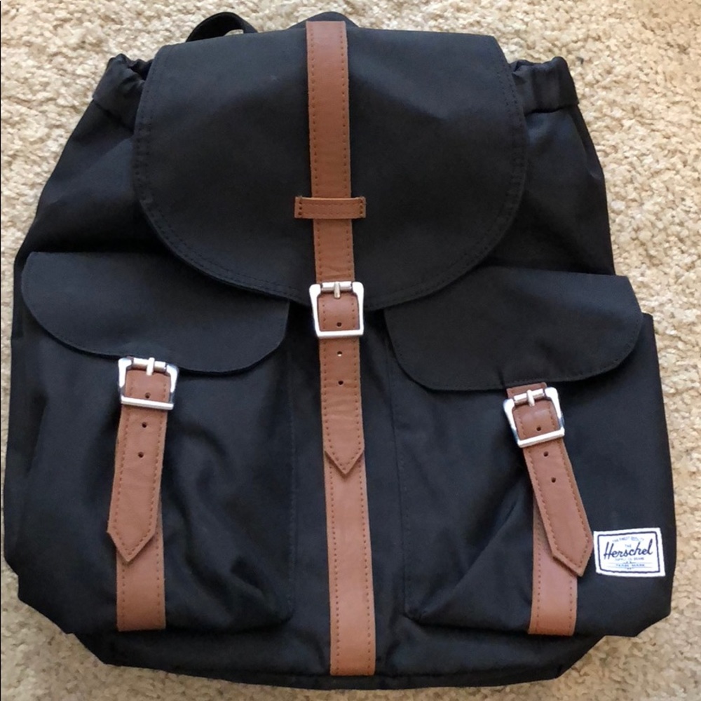 Black Herschel Backpack